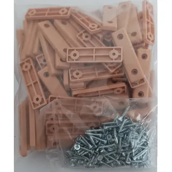 Nábytkové kování Balíček: kluzák k našroubování 238 sv.buk (30) 100ks + vrut 3x16mm 200ks