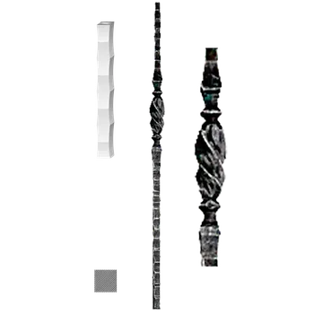 Zábradlí KOVIAN, s.r.o. Tyč 25 x 25 x 1300 mm