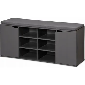 Botník Kesper Botník se sedákem a uzavřenými policemi, MDF, Kesper