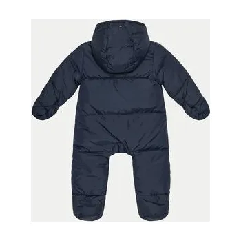 Kojenecká kombinéza Tommy Hilfiger Zimní kombinéza KN0KN01908 Tmavomodrá Regular Fit 74