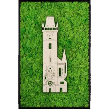 68travel mechový monument 60x40cm Pražský orloj