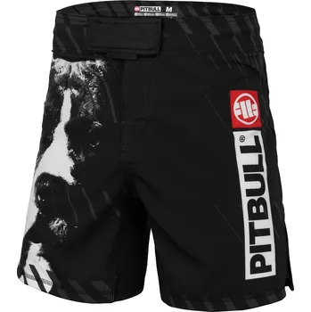 Pánské kraťasy PitBull West Coast - pánské grappling shorts STREETDOG černé 2XL