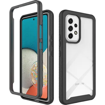 Pouzdro na mobilní telefon Pouzdro Samsung Galaxy A34 5G Techsuit - Defense360 Pro + ochrana obrazovky, černé