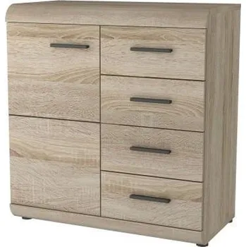 Komoda Komoda LINK v dubu sonoma, 80 x 86 cm