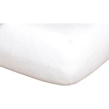 Dekorativní polštářek Dadka Froté prostěradlo bílá A Rozměr: 90x200x20 cm