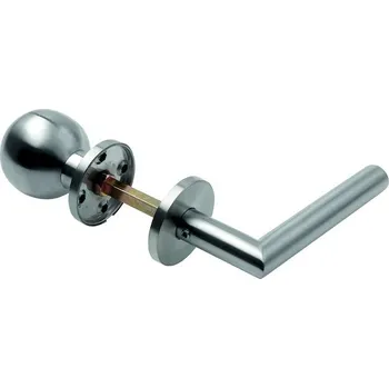 Dveřní kování ASSA ABLOY AHW500 L Provedení: PZ LI (klika levá/koule), Povrch: IN - nerez