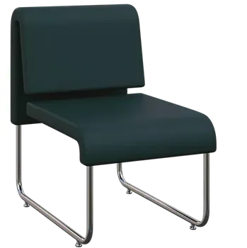 Jídelní židle FLEXI LOUNGE, židle, ekokůže tyrkysová