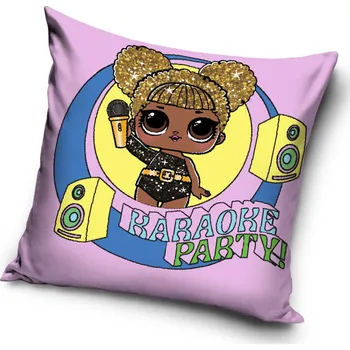 Polštář Carbotex Dětský polštářek L.O.L Surprise Karaoke Party
