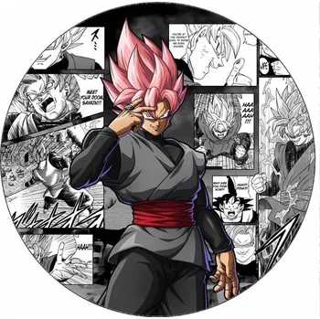 Jedlá dekorace na dort Jedlý papír Dragon Ball Black Goku 19,5 cm