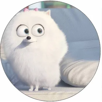 Jedlá dekorace na dort Jedlý papír Tajný život mazlíčků Gidget 19,5 cm