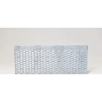 Terasové prkno Schodišťový stupeň z tahokovu - žár.zin.; oko 47x18mm; nosná páska 30x2mm