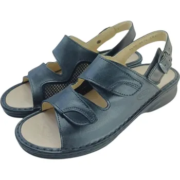 Dámské sandále 1400/P/H - 60V dámské kožené sandály pro halluxy, vbočené palce; boty s vyndavací vložkou 42