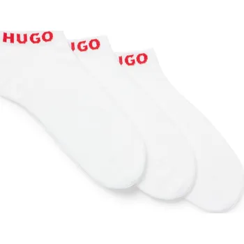 Dámské ponožky Unisex Ponožky HUGO 50480217 bílé Velikost: 39-42