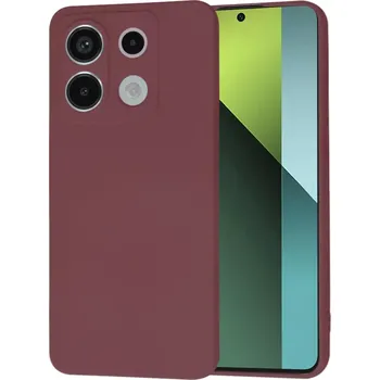 Pouzdro na mobilní telefon Kryt Xiaomi Redmi 13C 5G / Poco M6 Techsuit SoftFlex - plum red