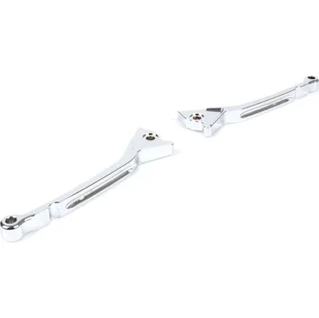 Brzda pro motocykl BGM Brzdové páčky BGM PRO Sport 165mm - chromové 51535