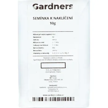 Semeno Hrášek Dunn semínka k nakličování 10 g