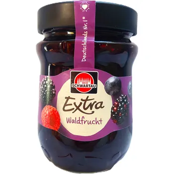 SCHWARTAU Extra WALDFRUCHT - ovocný džem 340g