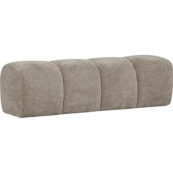 WOOOD Pískově hnědá čalouněná lavice Zuno 160 cm