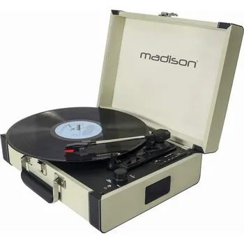 MAD-RETROCASE-CR Madison gramofon