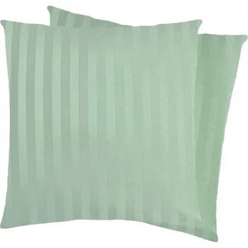 Dekorativní polštářek Povlak na polštářek 40x40 cm Damašek DUSTY GREEN 2 ks