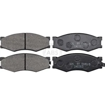 Brzdová destička Sada brzdových destiček, kotoučová brzda A.B.S. 36168/1