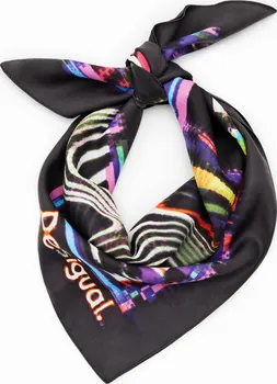Dámský šátek DESIGUAL 23WAWA14 2000 FOU MICKEY GLITCH SQUARE Velikost: U