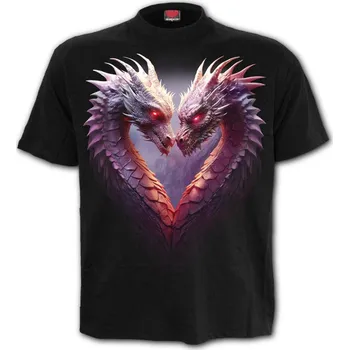 Pánské tričko Tričko s drakem Spiral HEART OF DRAGONS XXXXL Velikost: 4XL
