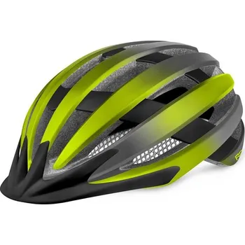 Cyklistická přilba Cyklistická helma R2 VENTU ATH27E/L neon žlutá/černá matná)