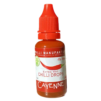 Omáčka CHILLI DROPS 20ml Cayenne