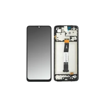 Xiaomi Redmi 12C LCD + dotyková deska + přední kryt black - originál