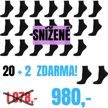 Pánské ponožky Snížené ponožky 20+2 ZDARMA!, Barva: Béžová, Velikost: 38 - 39 (5 - 6)