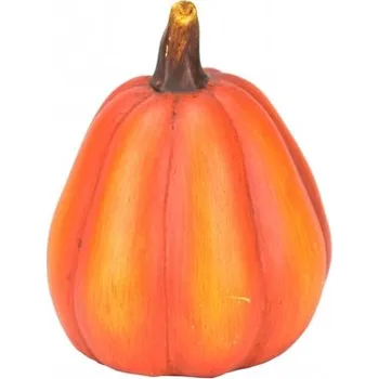 Keramická dýně oranžová 13x11 cm