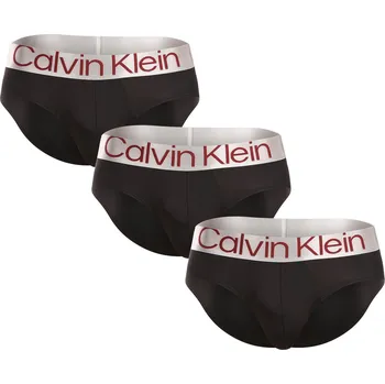 Slipy 3PACK pánské slipy Calvin Klein černé (NB3073A-Q09) XL NB3073A-Q09 Možnost vrácení zboží ZDARMA do 120 dnů!