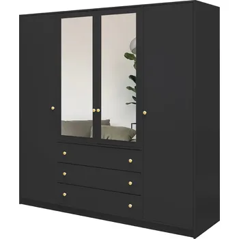 Šatní skříň Stolar Šatní skříň Siena D4 Barva: bílá