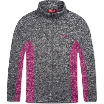 Dámská mikina Dámská outdoorová mikina - Wolf B2351, šedá Barva: Šedá, Velikost: XL