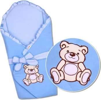Zavinovačka Zavinovačka s výztuží Teddy Bear - jersey - modrá