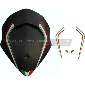 Polep vozidla VULTURBIKE Itálie Samolepky větrného štítku VULTURBIKE Ducati Corse - Multistrada V2/950/1200/1260/Enduro