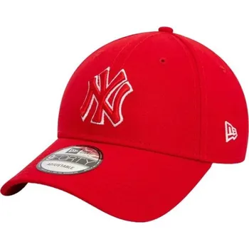 Kšiltovka Kšiltovka New Era TEAM OUTLINE NEW YORK YANKEES 9FORTY OS Červená, Bílá