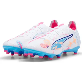 Kopačky Lisovky Puma ULTRA 5 MATCH VOL. UP FG/AG bílé 108064-01 - EUR 44,5 | UK 10 | US 11