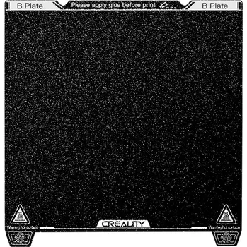 3D tisk Creality - Zrnitý tiskový plát z prémiového PEI 315 × 310 mm