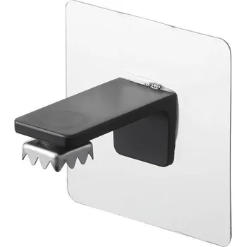 Mýdlenka YAMAZAKI Nástěnný držák mýdla s magnetem Film Hook 5490, černý