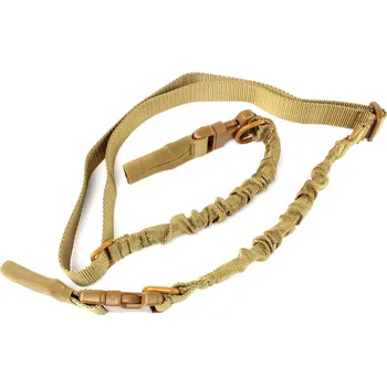 Airsoft AITAG Dvoubodový multifunkční pružný popruh Deluxe Edition - DE