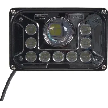 Přídavný světlomet LED světlo obdélníkové, 13x LED (42W), 165x107x90mm, STM WL-CREE42HL