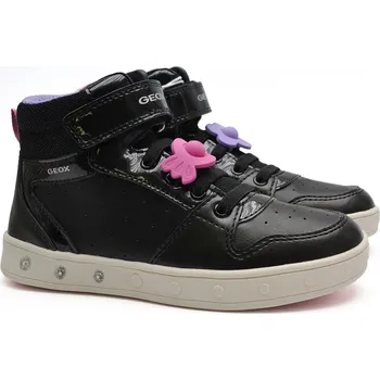 Dětská móda Blikací boty GEOX SKYLIN J468WB 054AJ C0922 Velikost: 32