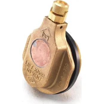 Ventil Mosazný pojistný ventil, manuální, závit 2"