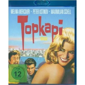 Blu-ray film Topkapi, 1 Blu-ray – Jules Dassin,Melina Mercouri,Ustinov,Peter,Sir,Maximilian Schell (DE)
