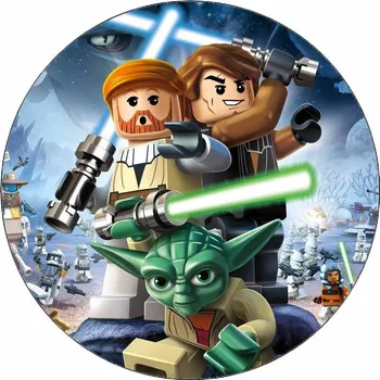 Stavebnice LEGO Jedlý papír Lego Star Wars 19,5 cm