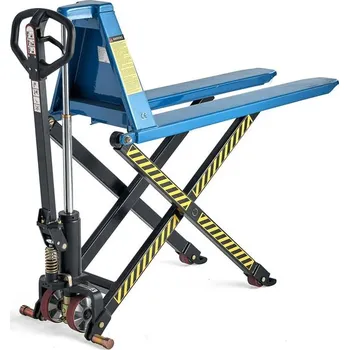 Paletový vozík Nůžkový paletový vozík ACTIVE, 1000 kg, 1150 mm, modrý