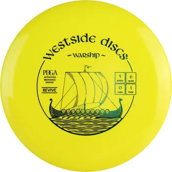 Disc golf Westside Discs Warship - Revive (Westside) Barva: Žlutá 176-181g