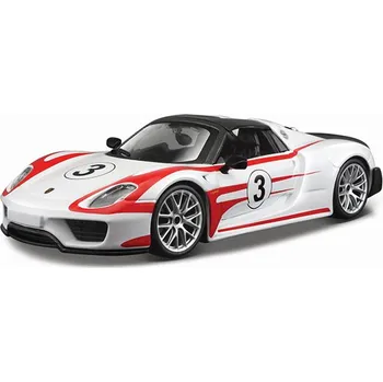 autíčko Bburago 1:24 RACE PORSCHE 918 WIESSACH